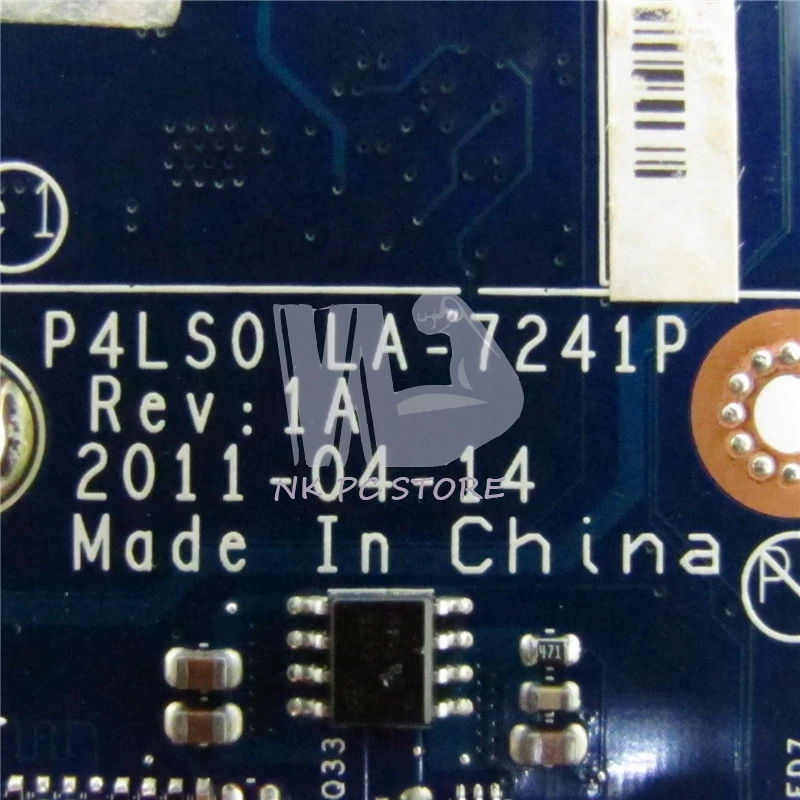 NOKOTION MBWXL02001 MB.WXL02.001 Для ноутбука Gateway ID47 ID47H P4LS0 LA-7241P Материнская плата HM65 DDR3 HD on.