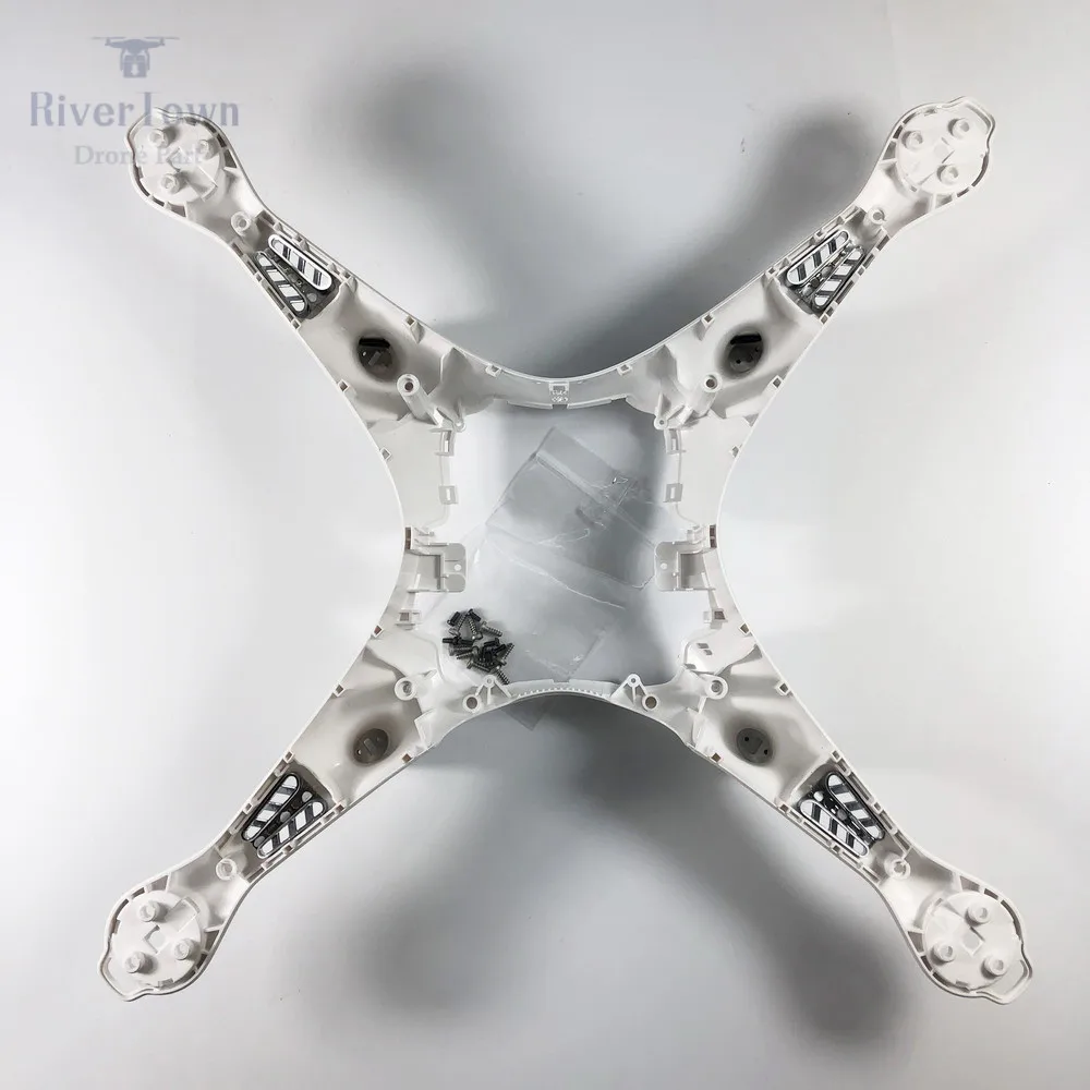 100% оригинальный новый корпус для DJI Phantom 4 Advanced верхняя крышка Нижняя шасси с