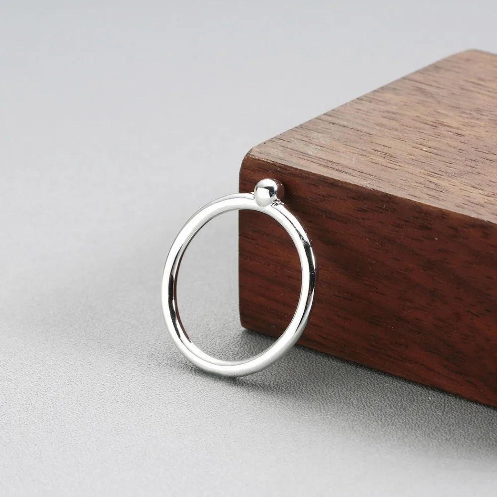 Череда круглый модное простое кольцо для Для женщин классические кольца