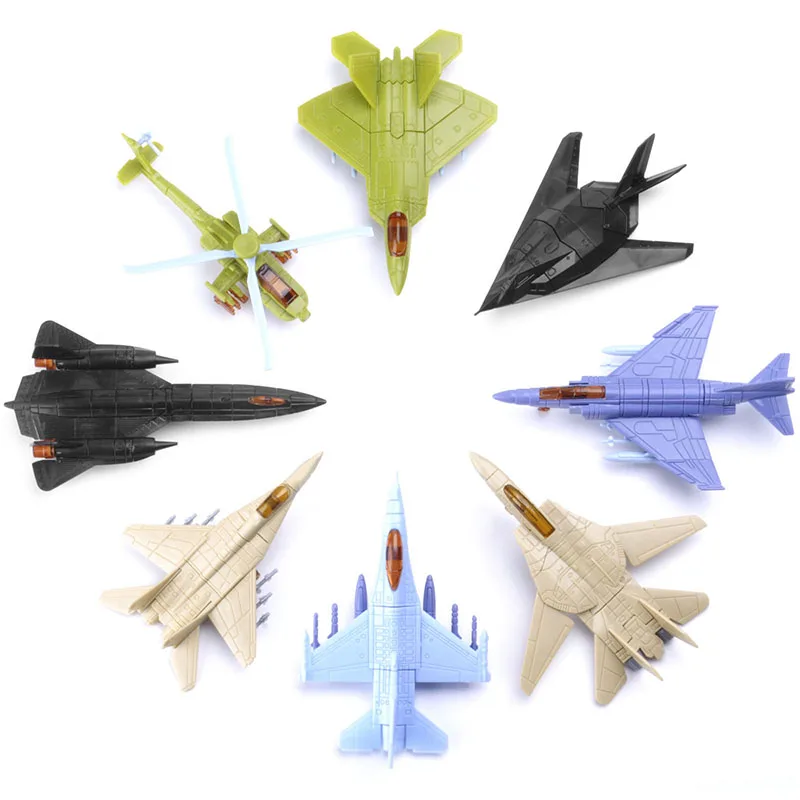 5 шт. сборные мини конструкторы игрушки для детей F 35 истребители комплекты