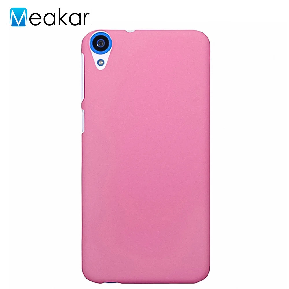 Матовая Пластик Coque 5.5For Htc Desire 820 чехол аналого-цифровой преобразователь для Htc Desire 820 820G 820S 820Q Dual Sim телефонный чехол-лента на заднюю панель - Цвет: pink