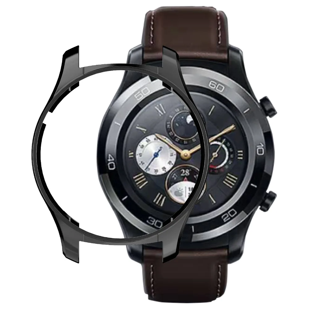 

Classic Hollow-Out Shockproof Scratchproof Watch Protector For Huawei Watch 2Pro Plated TPU Case Cover Bumper Frame Accessories