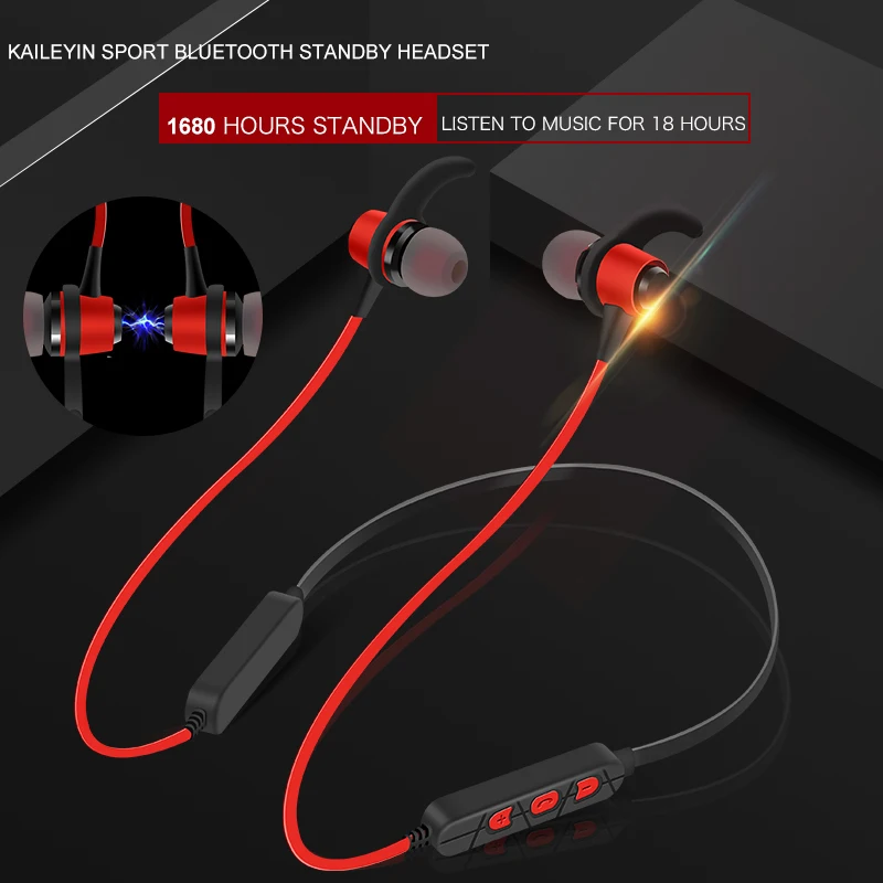 Беспроводные bluetooth-наушники Magic Music с шейным ободом водонепроницаемые спортивные