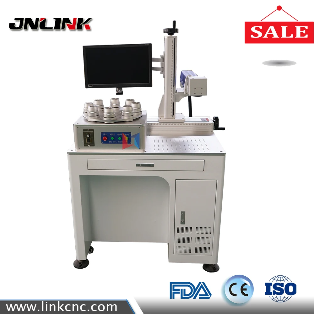 cnc fiber laser marking machine 20w with rotation axis | Инструменты