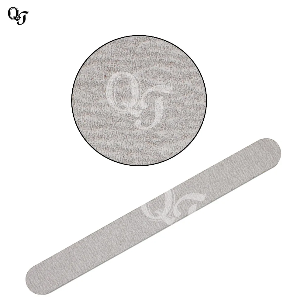 Новинка 1 шт. хорошее качество пилка для ногтей стразы двухсторонний серый