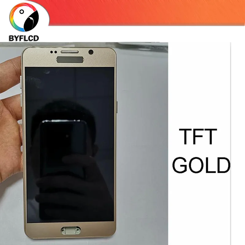 Абсолютно новый TFT ЖК дисплей для samsung Note 5 N920 N920F N920A Galaxy экран сенсорный сборка