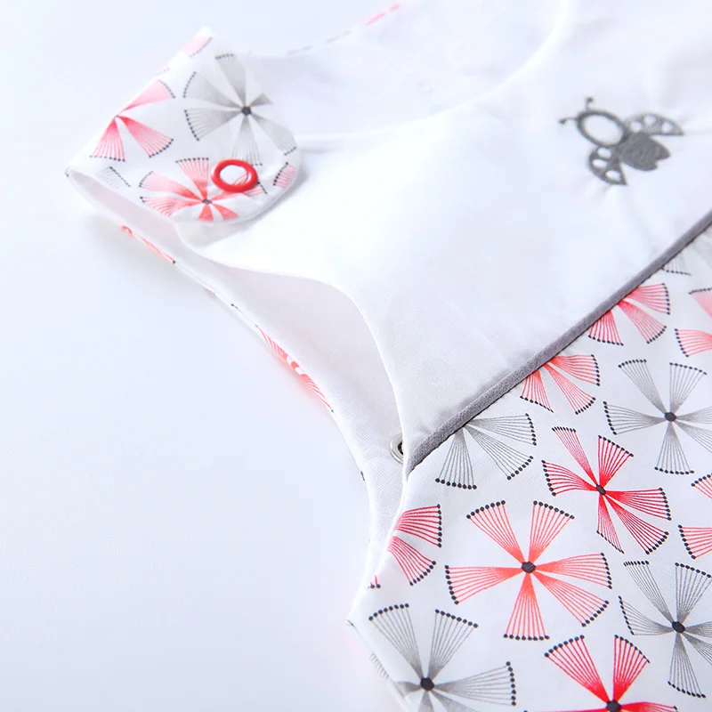 Детский хлопковый спальный мешок без рукавов сезон весна лето спальные мешки