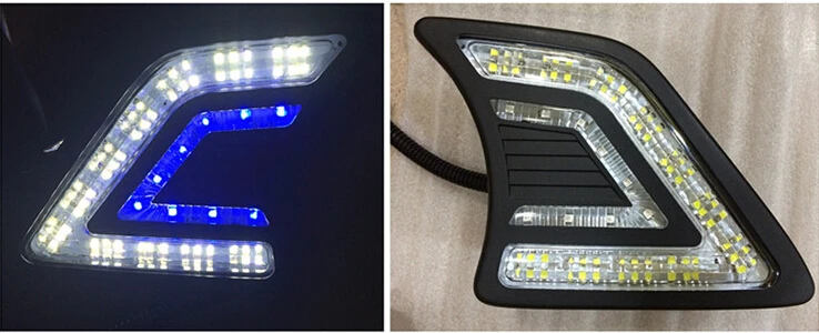 Бесплатная доставка комплект из 2 предметов двойной светильник Светодиодный