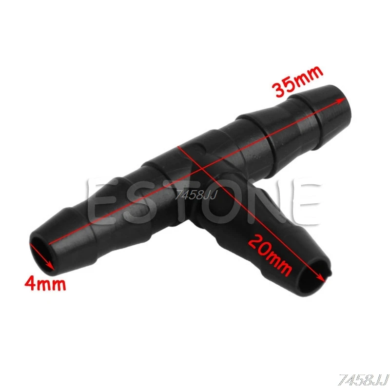 Пластиковая ирригационная Тройная труба фитинг для шлангов столярная система