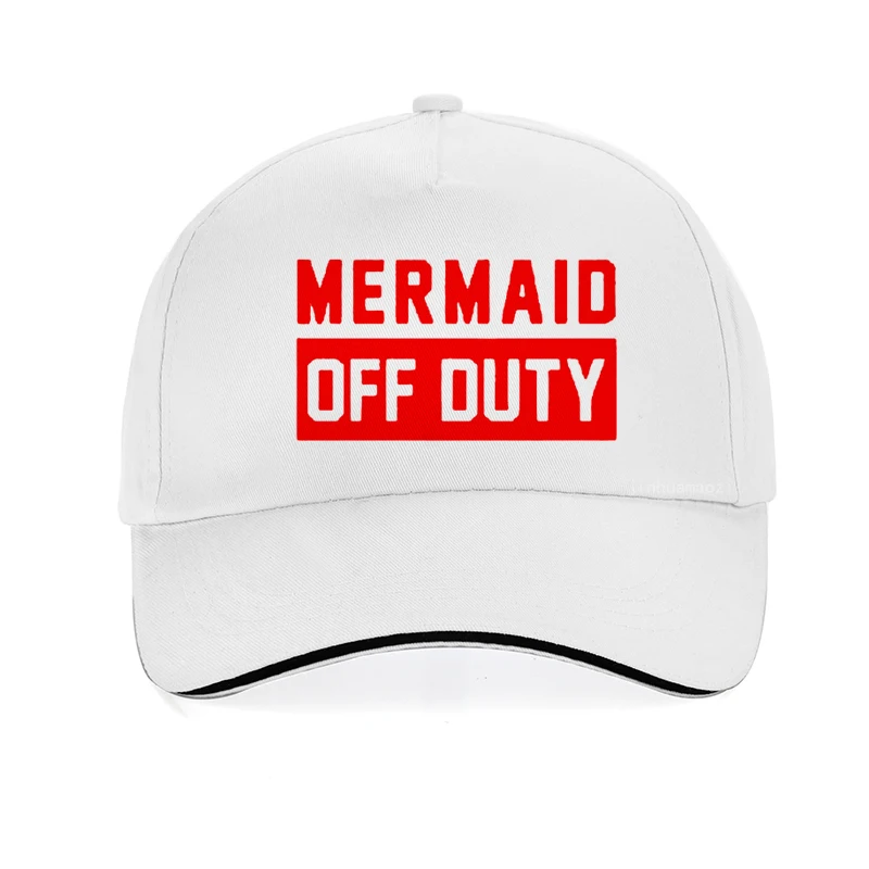 Mermaid Off Duty Letters Printed Women cap Tumblr Fashion Casual outdoor Baseball Caps summer Adjustable Snapback hat | Аксессуары для