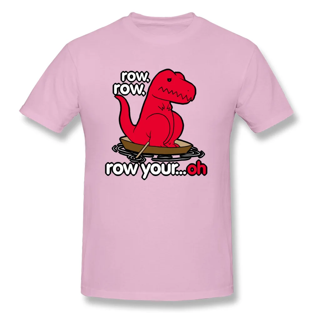 _ Мужская забавная футболка с рисунком ряда вашей лодки синего и красного цвета