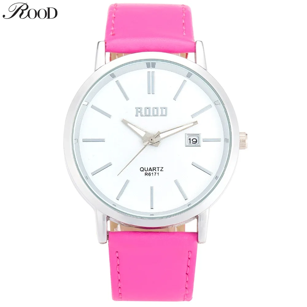 Candy Color Fashion Watch Dress Quartz-Watch Casual Wristwatch Women Relogio Feminino relojes mujer Leather Waterproof Clock | Наручные