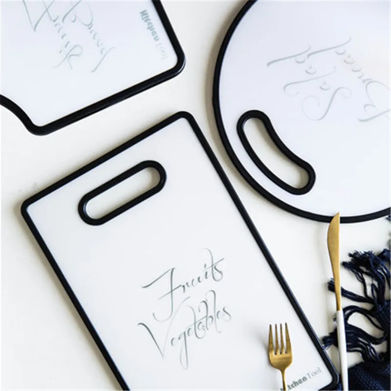 Креативная ПП доска разделочная для хлеба фруктов суши пиццы детская еды