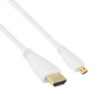 Micro HDMI (тип D)-совместимый (тип A) позолоченный (высокая скорость) поддерживает Ethernet, 3D, 4K и Ethernet