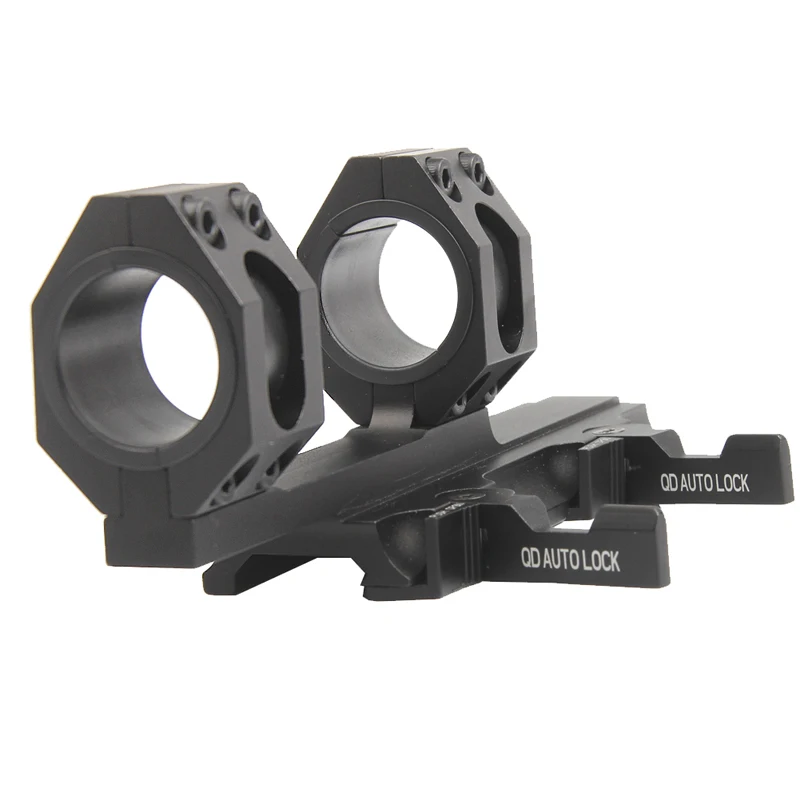 Tactical Rifle Scope Mount with QD Quick Detach Auto Lock Extend 1 Inch 30MM Dual Ring 20MM Rail HT2-0029 | Спорт и развлечения