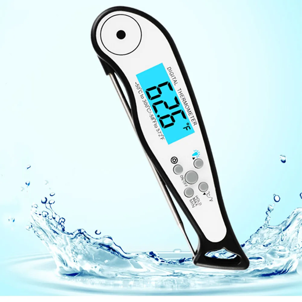 Бытовой термометр ЖК-монитор работающий от батареи Цифровой Водонепроницаемый