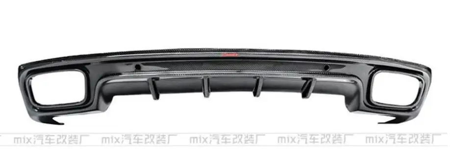 Carbon Fiber Front Lip+ Rear car Bumper+ Side Skirt Full Set Of Refitting Accessories Fit For Porsche Panamera 2017-2019 BY EMS |