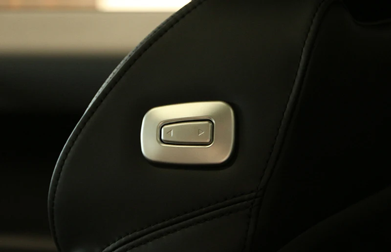 Для Land Rover Range Rover Vogue L405 2013- Copilot переключатель регулировки сиденья накладка наклейка автомобильные аксессуары для Range Rover Sport