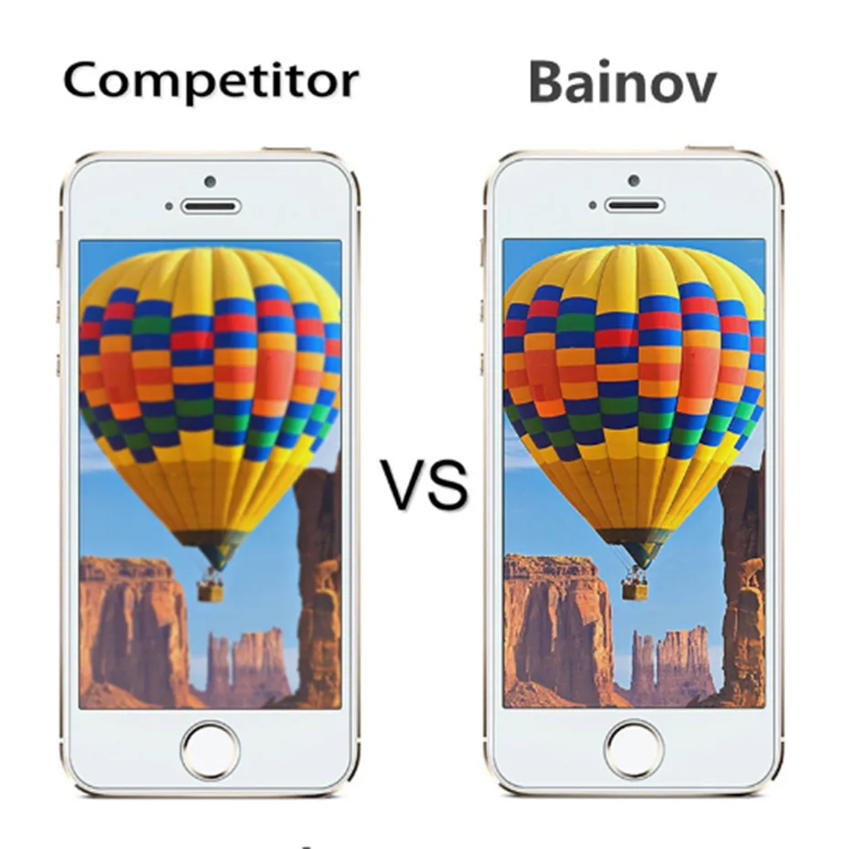 Ультратонкая Защитная пленка для экрана 9H премиум класса iPhone 8 7 6 6S Plus 5 5S se из