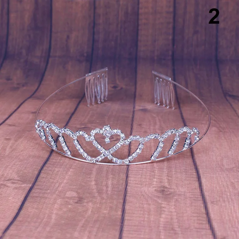 1 шт. короны для девочек диадемы выпускного дня рождения свадьбы принцесса Корона