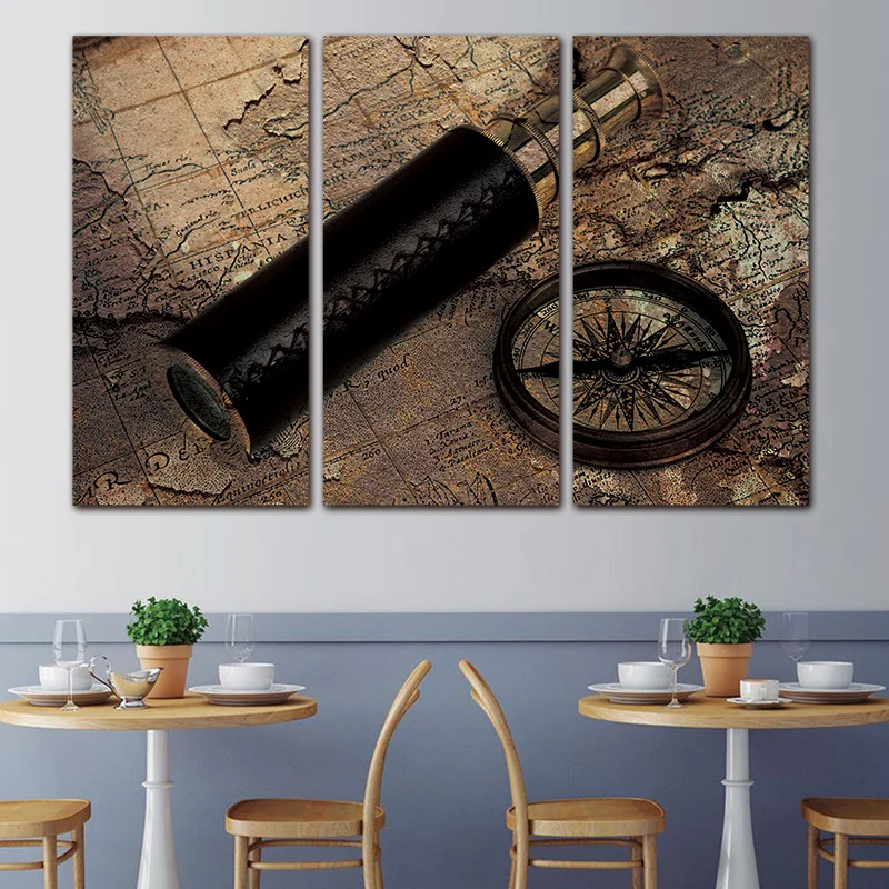 Canvas Painting home decoration painting art canvas and prints map on Wall Art Picture posters no frame | Дом и сад