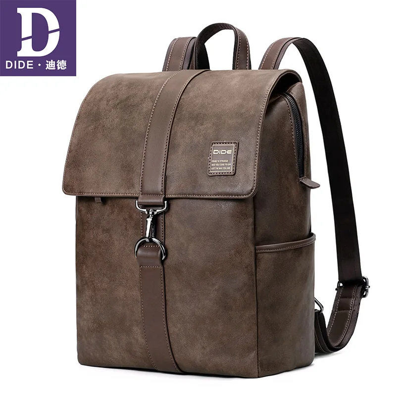 DIDE новый модный винтажный рюкзак для ноутбука Мужская Противоугонная дорожная
