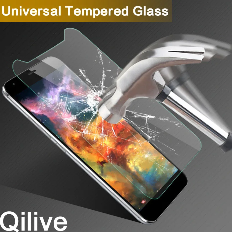 Универсальное закаленное стекло для телефона Q7 5/5 4G 5 0 дюймов 9H 2.5D Защита экрана Q4