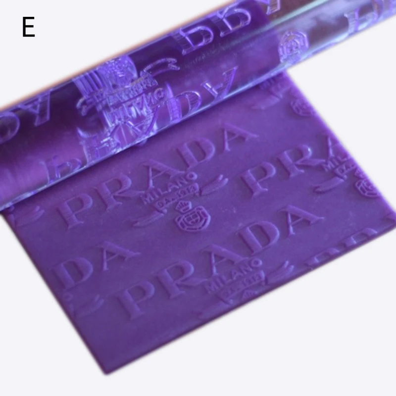 5 видов акриловое мини-скалка для помадки торт Скалка с пресс-узором Для Выпечки