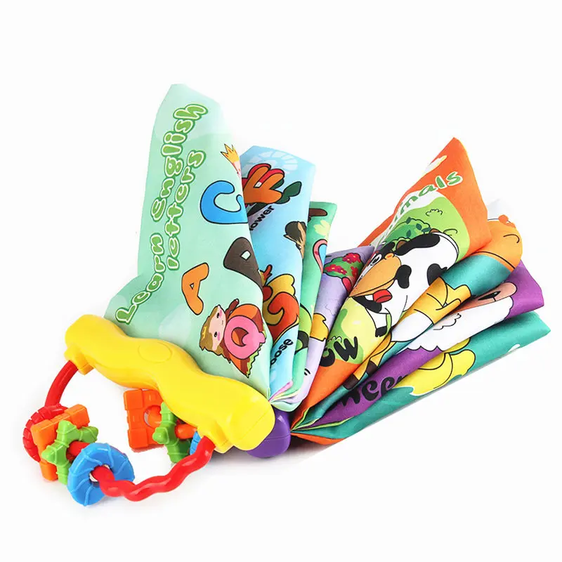 

WINCO Soft Cloth Books Infant Early Early cognitive Development Educational Books Toy Kids Newborn Crib Bed Cognition Baby Toys