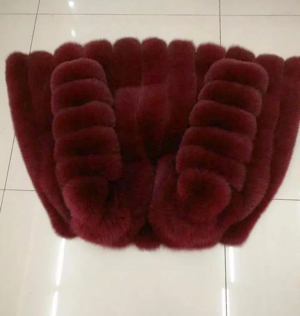 LIYAFUR 10 цветов Длинные натуральная натуральный Толстый синий Лисий Мех животных пальто России S зимние Роскошные пальт