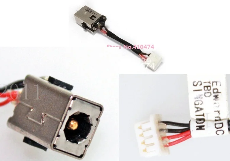 Новый разъем питания постоянного тока WZSM для HP Mini 110 210 оптовая продажа|power jack|mini