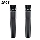Ручной вокальный проводной микрофон SM 57LC, 2 шт., динамический микрофон для SM57 SM 57, усилитель для видеозаписи, гитары, барабанного инструмента, караоке