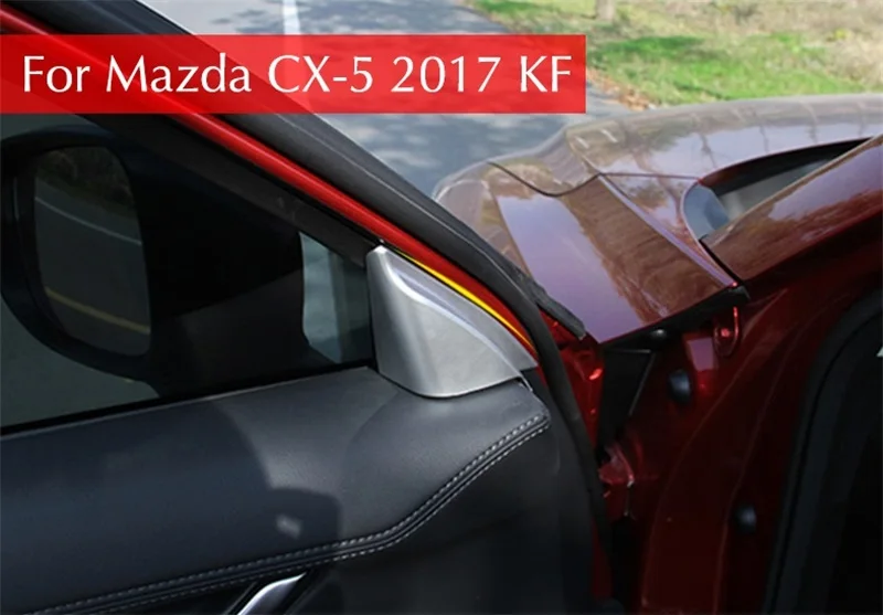 Для Mazda CX5 CX 5 2017 2018 ABS внутреннее окно столб динамик Внутренняя крышка