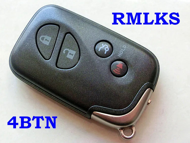 RMLKS Новый Сменный чехол для ключей Smart Remote Fob без ключа 4 кнопки подходит Lexus IS250 ES350