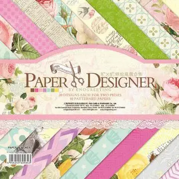 Cute Scrapbooking Set Lovely 12*12&quot Sheet Pad Paper Kit Desinger Stickers Diary Decor Cartoon Wholesale | Дом и сад