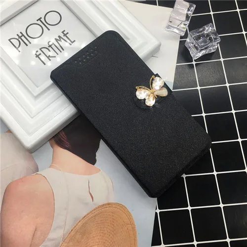 Black Butterfly Винтажный чехол из искусственной кожи для huawei Y5 II Y5II 2 Honor 5A LYO-L21 CUN-U29 Роскошный кошелек с откидной крышкой для телефона - Цвет: Black Butterfly