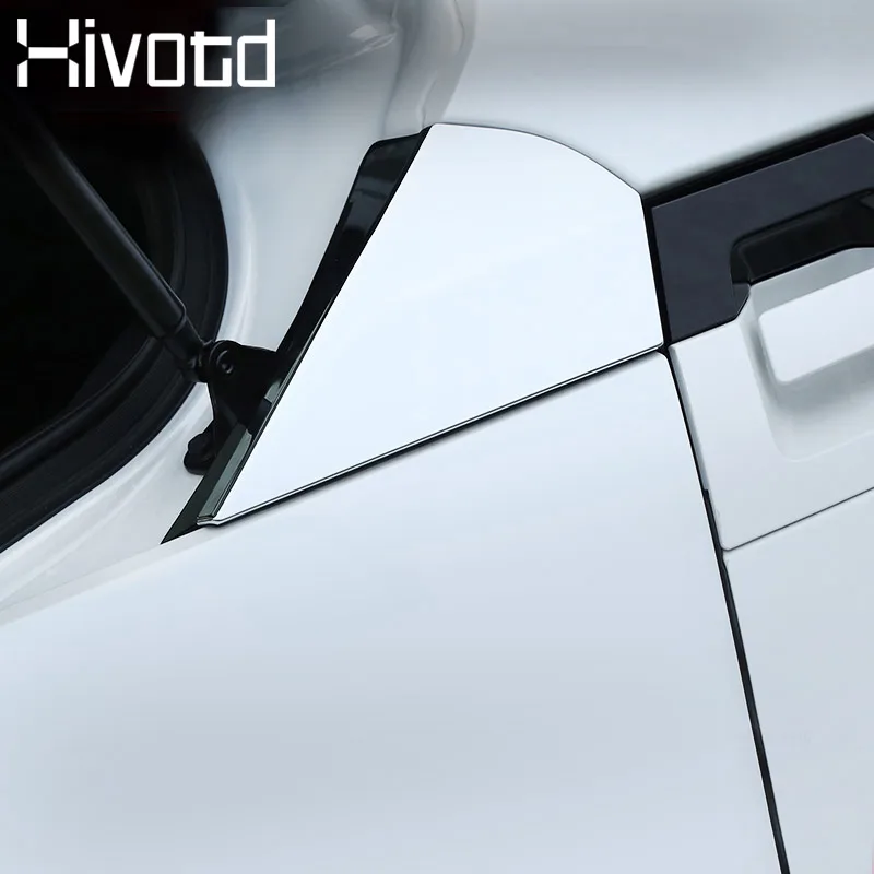 Hivotd для тойота ch r Toyota C HR CHR 2019 2020 аксессуары из углеродного волокна заднее боковое