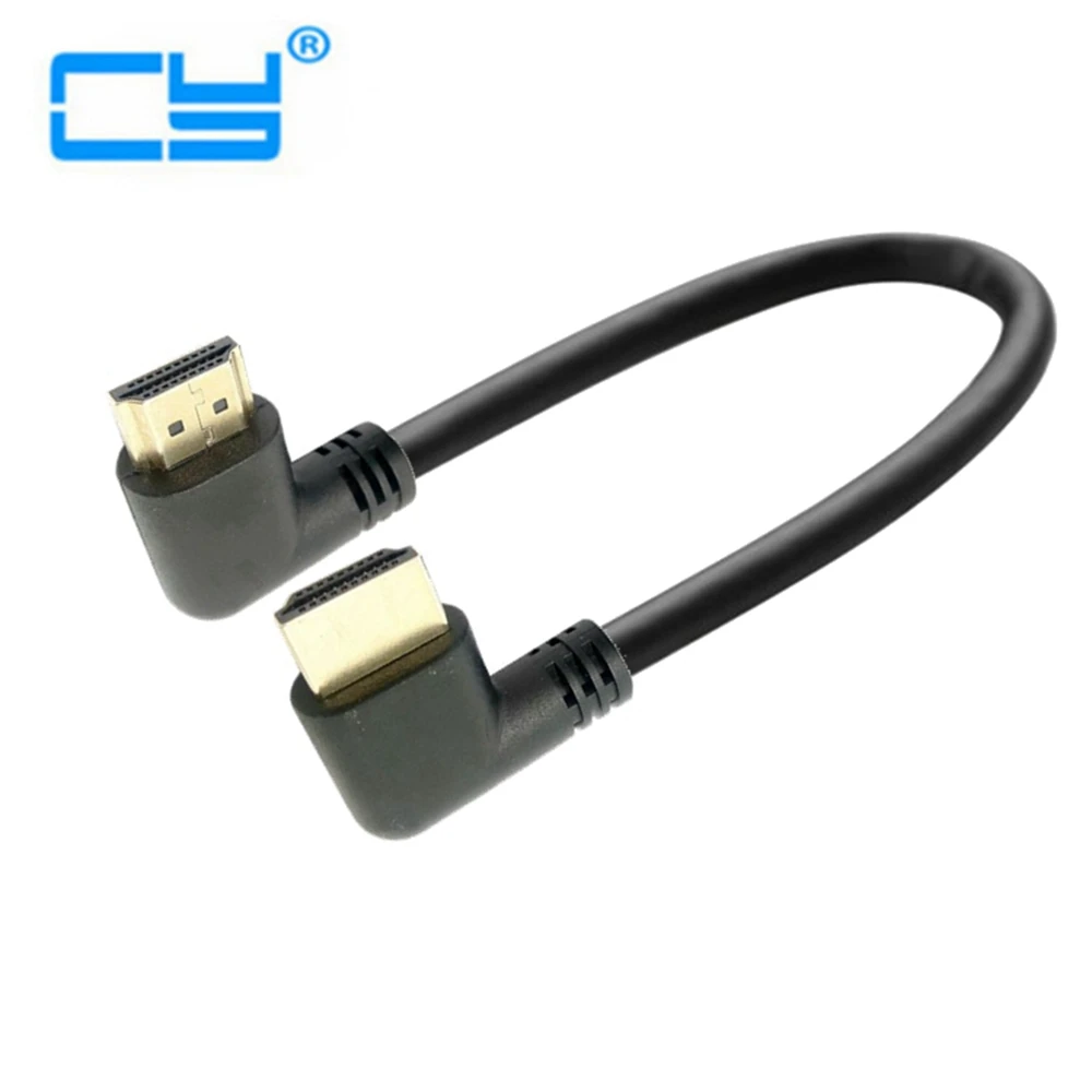 HDMI2.0 кабель 90 градусов угловой для коробки подключенной к телевизору Высокое