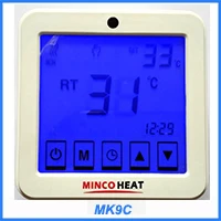 MINCO тепловой электрический 2m2 инфракрасный пол нагревательная пленка 50 см X 4 м теплый пол термостат и Аксессуары в комплекте