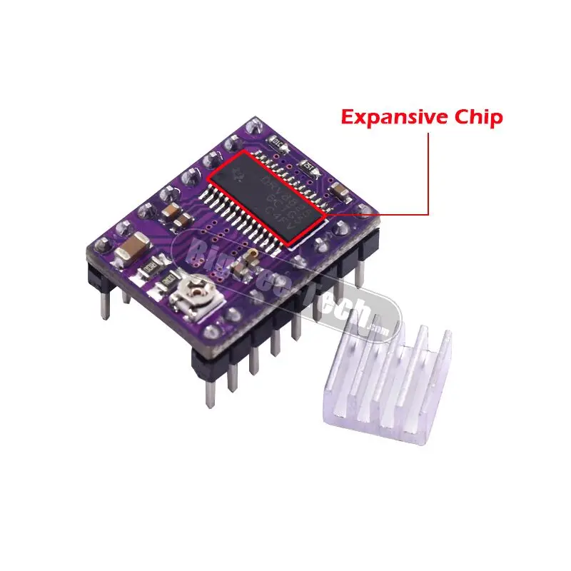 Stepstick Drv8825 3D принтер Драйвер шагового двигателя Reprap 4 PCB плата Бесплатная доставка