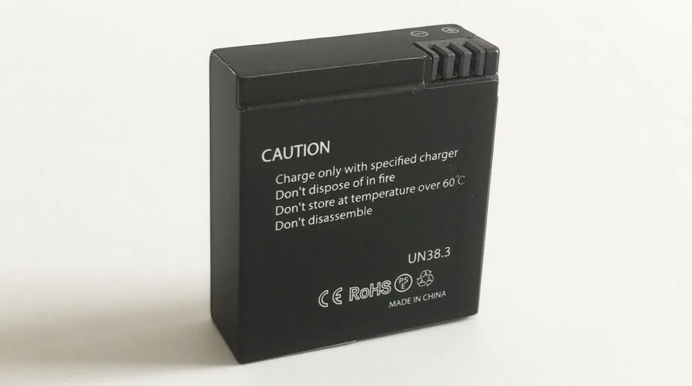 2 шт SJCAM SJ6 Legend аккумулятор 3,8 V 1000mAh 3.8Wh литий-ионная аккумуляторная батарея для SJCAM SJ6 LEGEND Спортивная экшн-камера DV
