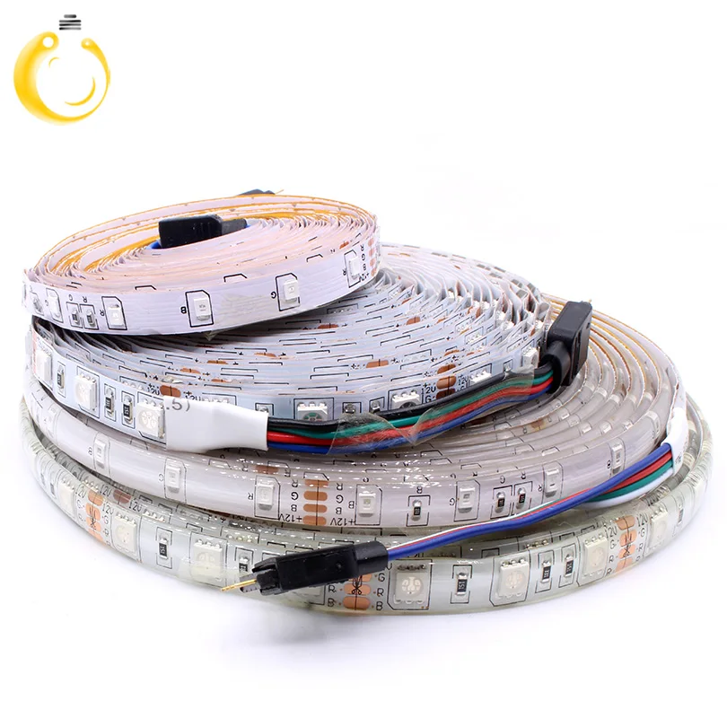 Светодиодная ленсветильник 12 В постоянного тока RGB SMD 2835 5050 44 кнопки пульт