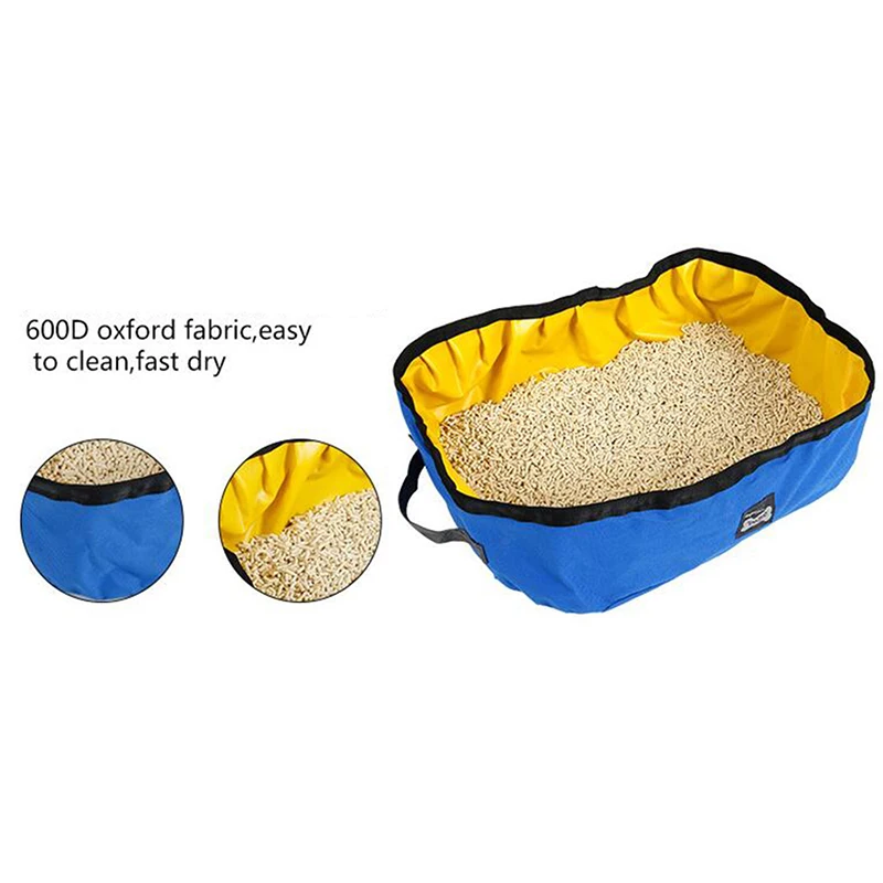 Ящик для кошачьих туалетов портативный складной водонепроницаемый кошачий