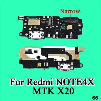 Redmi Note 4X cltgxdd Microphone Module+USB Charging Port Board Flex Cable Connector For Xiaomi Redmi Note 3G 1 2 3 4X 5A Note 4G Replacement - Цвет: Redmi Note 4X