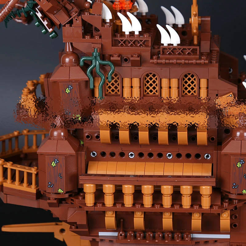 В наличии бренд 16016 3652 шт. строительные блоки сериалы MOC Летающий голландский