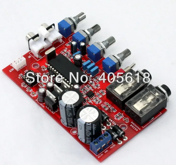 Kara OK Pre усилитель предусилитель Board M65831AP NE5532 OP275G AC 12в-15в сборная плата |