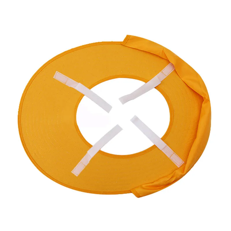 Yellow Sun visor Солнечный защитный шлем, летний вентилятор, кепка, для улицы, конструкция, солнцезащитный крем, охлаждающий дышащий шлем, широкая шляпа, защита от солнца, жесткая шляпа - Цвет: Yellow Sun visor