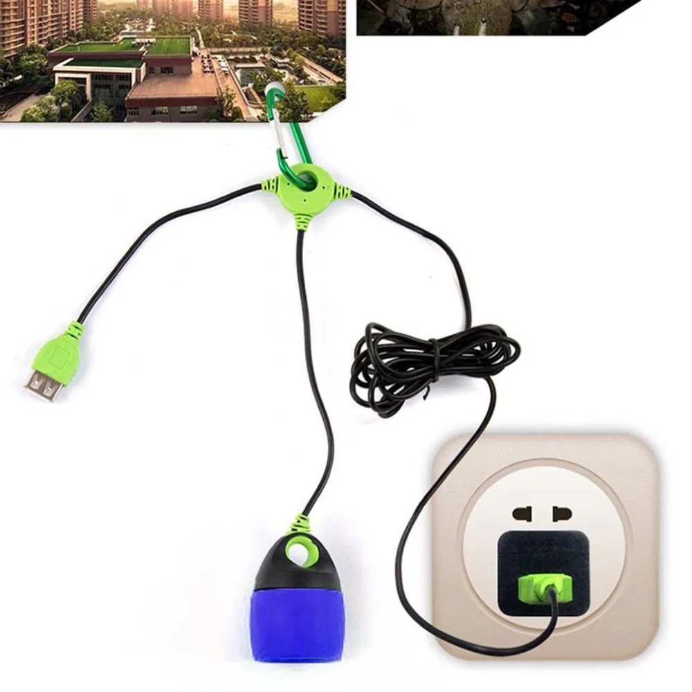 USB светодиодный портативный фонарь светильник для палатки портативная Наружная