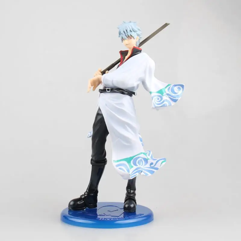 Фигурка героя японского аниме GINTAMA Sakata Gintoki fork ver 22 см Коллекционная модель