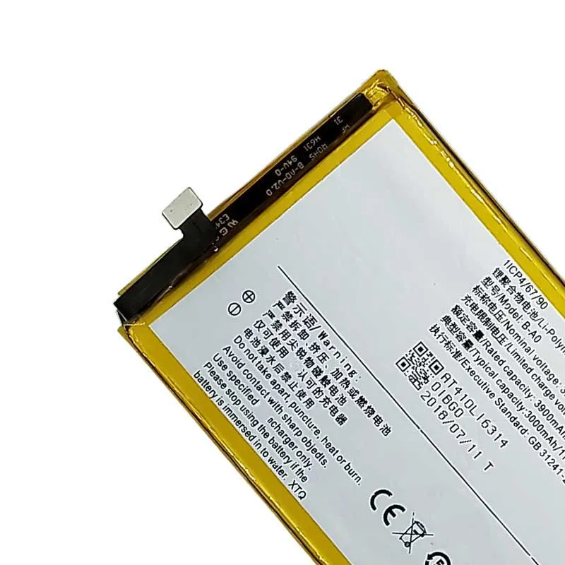 B-A0 батарея 3900mAh для Vivo V3max V3 Max Hfy 3 8 V 3000mAh литий-полимерный аккумулятор | Мобильные